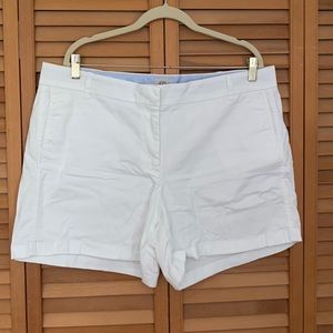 J. Crew white shorts